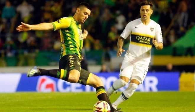 Mac Allister debutó y le rompieron la cabeza a los tres segundos