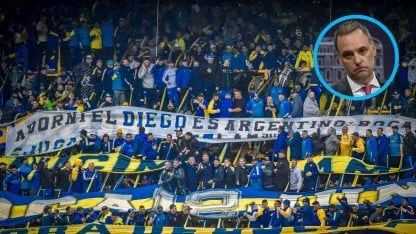 Manuel Adorni habló de la bandera en su contra y en apoyo a Maradona en la Bombonera