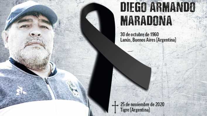 Maradona ha muerto
