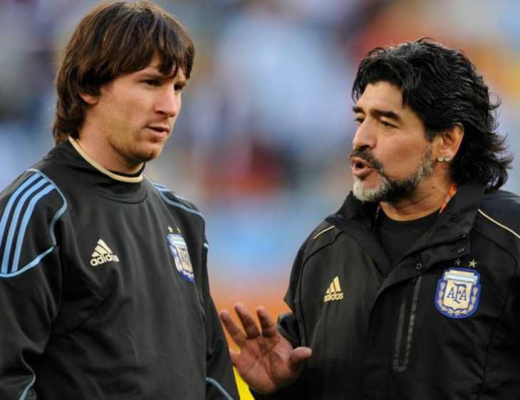 Maradona lo había advertido: Messi se va a ir mal de Barça, se olvidan de los ídolos