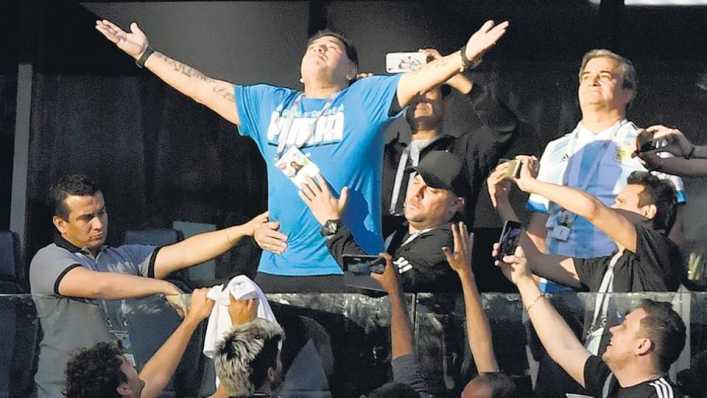 Maradona siempre está