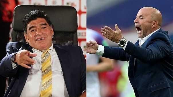 Maradona y su ácida crítica a Sampaoli