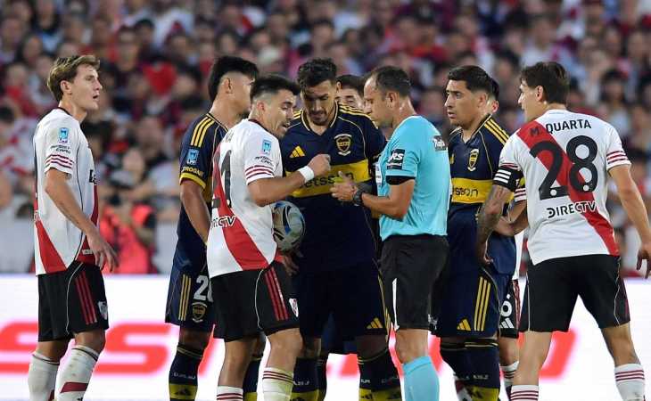 Marcelo Delgado respondió a las quejas de River por el arbitraje ante Boca