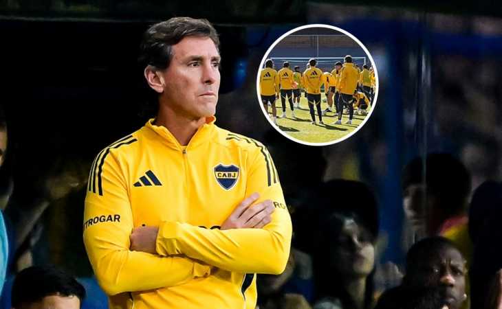 Marcelo Weigandt volvió a Boca, se perfilaba para irse y ahora Úbeda podría dejarlo en el plantel