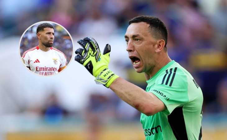 Marchesín reveló qué habló con Otamendi tras su pelea en Boca-Benfica: “Cómo me vas a decir...”