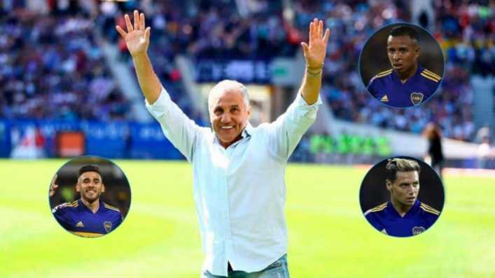 Márcico, durísimo con tres jugadores de Boca