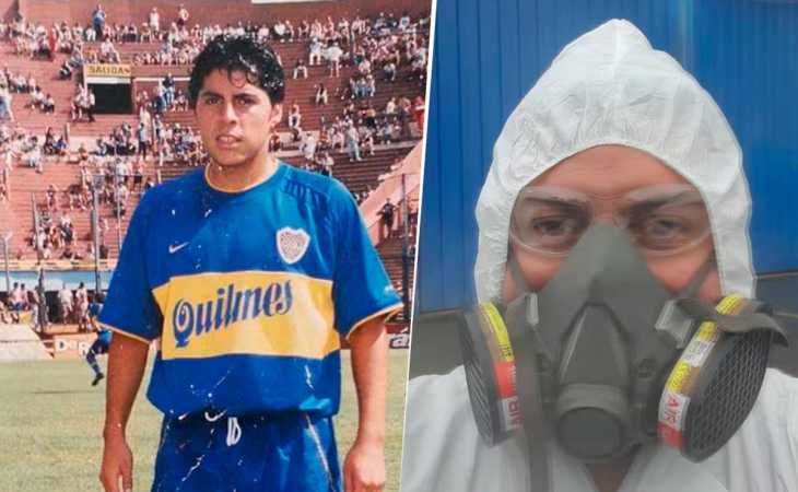 Marco Antonio Bahamonde jugó en Boca, brilló ante River y hoy es fumigador: “Me gusta el oficio”