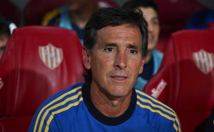 Marco Pellegrino pelea por un lugar en Boca y Úbeda no descarta ubicarlo como titular pronto