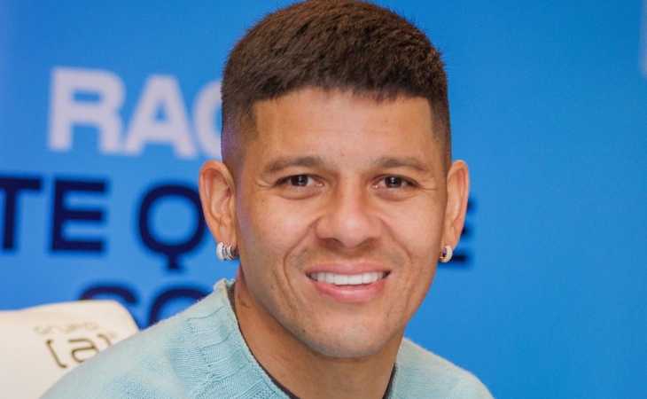 Marcos Rojo encontró una diferencia entre jugar en Boca y Racing: “Es mucho más...”