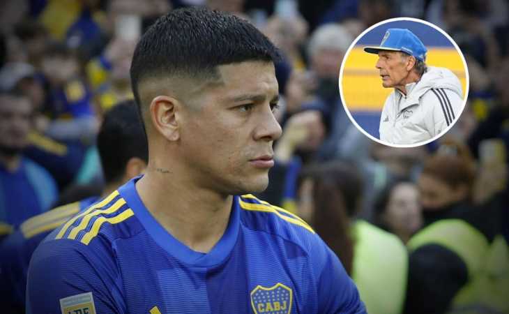 Marcos Rojo se enojó con Russo y se fue de Boca Predio sin entrenar: qué pasó