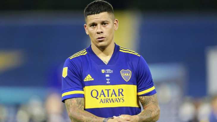 Marcos Rojo se lesionó antes de la victoria de Boca ante Gimnasia y Tiro