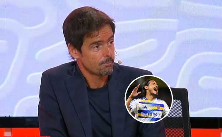 Mariano Closs atacó a Cavani por su presente en Boca: “Elige cuándo trotar y cuándo ir al banco”