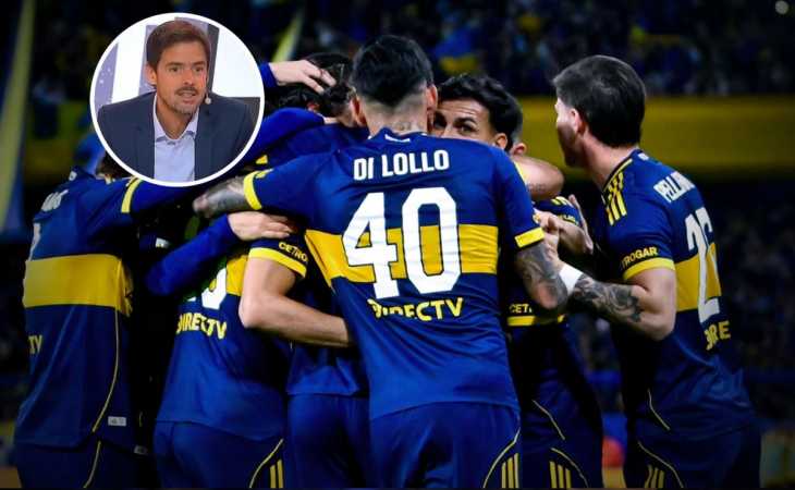 Mariano Closs defendió a un juvenil de Boca que ve como titular: “Déjenlo triunfar a él”