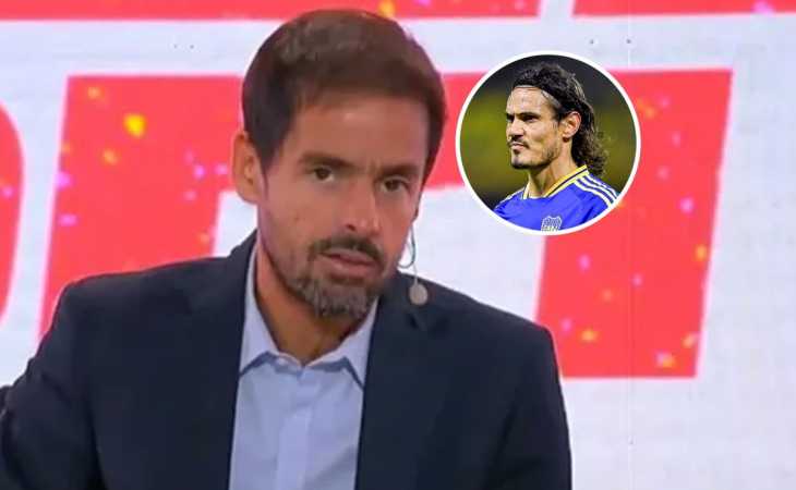 Mariano Closs explicó por qué sería raro que Edinson Cavani vuelva a la titularidad en Boca: “Tampoco está bueno eso”