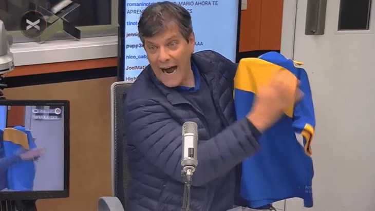 Mario Pergolini y un críptico mensaje sobre las elecciones en Boca, aludiendo a una frase de Javier Milei