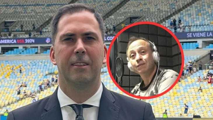 Martín Arévalo, a las piñas con otro periodista de Boca en la platea del estadio de San Lorenzo: qué pasó