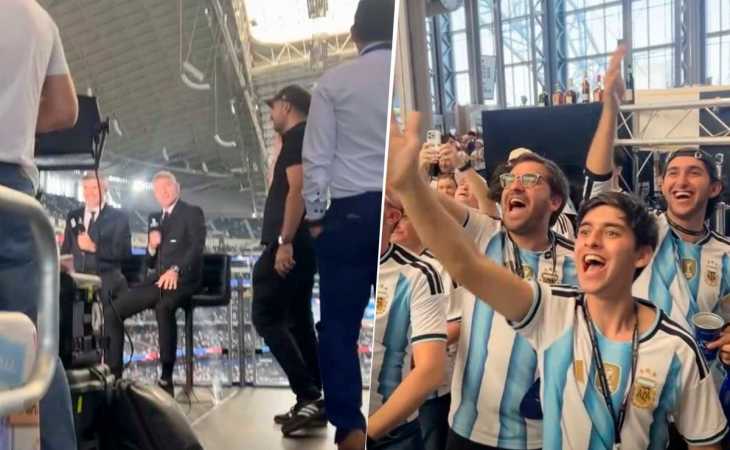 Martín Palermo, conmovido por el cantito de los hinchas argentinos en el Mundial 2026