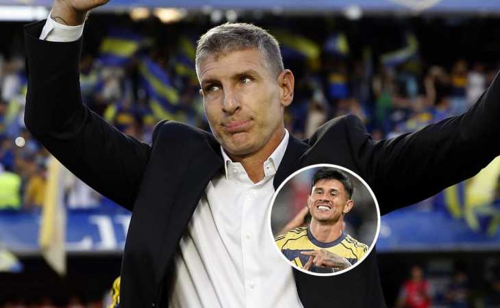 Martín Palermo respaldó a Adam Bareiro en Boca: “Tiene su lugar bien ganado”