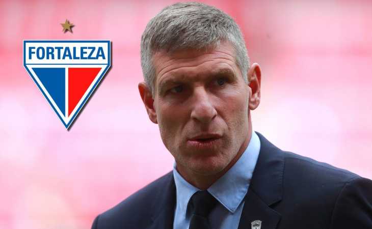 Martín Palermo y una calida bienvenida de los hinchas de Fortaleza en su presentación como DT: “Tiene coraje”