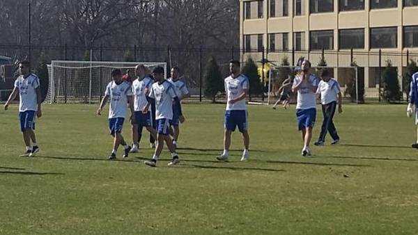 Martino probó dos equipos sin Messi