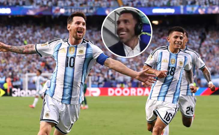 Más allá de Messi, Carlos Tevez destacó a Thiago Almada en el gol de Argentina vs. Austria: “Impresionante”