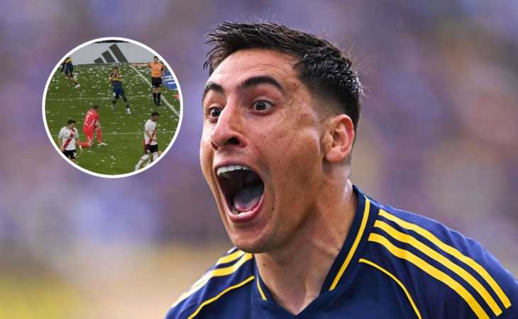 Merentiel y su divertida respuesta sobre su festejo de “ametralladora” a los jugadores de River: “A veces…”