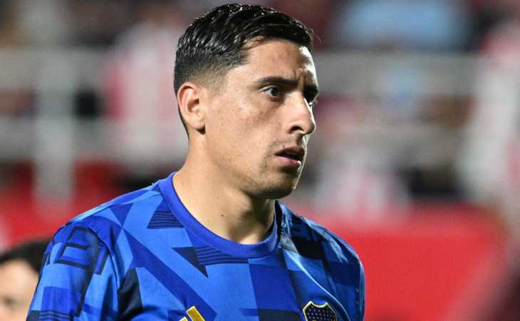 Merentiel y un picante comentario hacia el periodismo sobre su rol como nueve de Boca