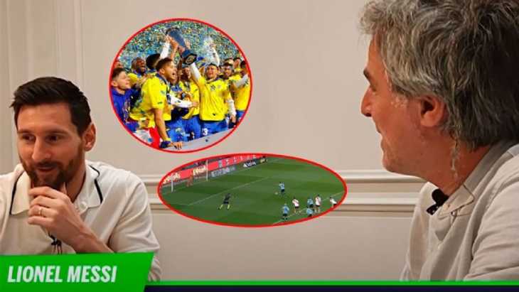 Messi dio detalles de cómo vivió la apasionante definición Boca-Racing por el torneo