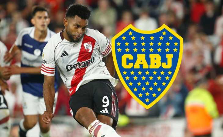 Miguel Borja reveló que tuvo contactos con Boca luego de irse de River: “Me llamó el Chelo Delgado”