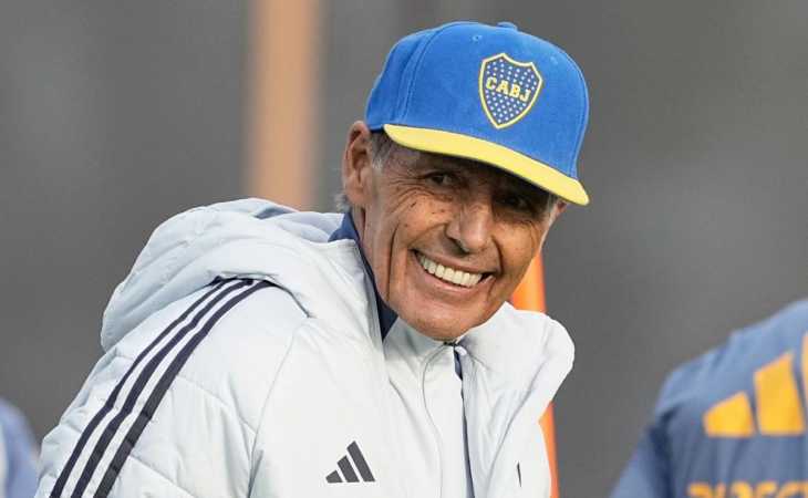 Miguel Russo armó otro ensayo y mostró cómo jugaría Boca ante Benfica, sin Cavani