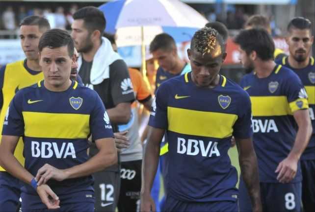Mirá cómo dejó Boca el vestuario tras el empate ante Rafaela