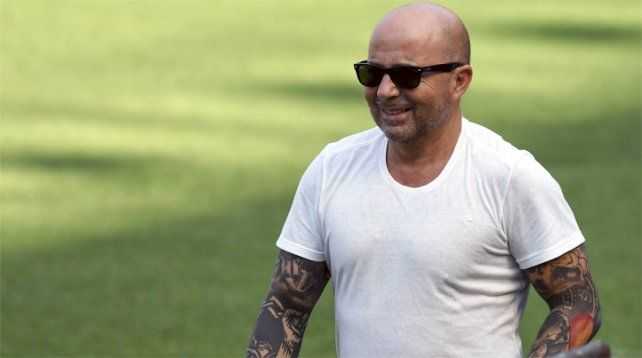 Mirá con quiénes se reunió Sampaoli