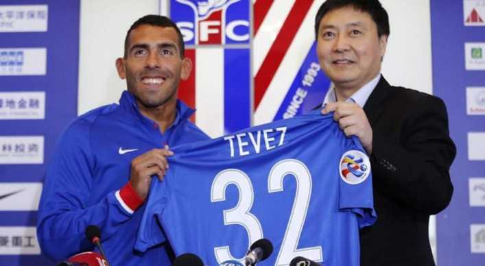 Mirá cuándo será el debut oficial de Tévez en China