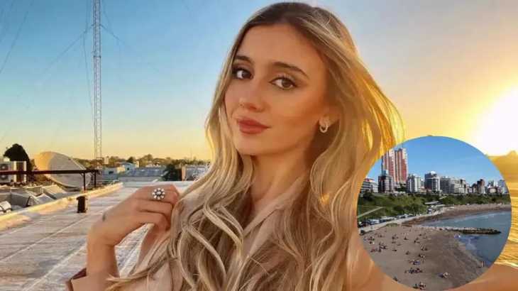 Morena Beltrán aprovechó Mar del Plata y usó sus microbikinis preferidas para la playa