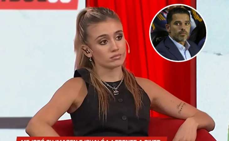 Morena Beltrán hizo una llamativa sugerencia sobre Gago por sacar a Blondel ante Newells