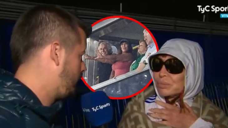 Moria Casán recordó a Maradona de una manera particular tras el Boca-Huracán: El Diego era...