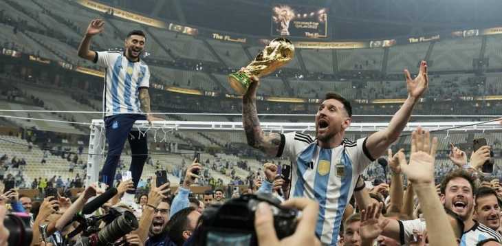 Muchachos, la nueva letra: jugadores de Argentina hicieron versión actualizada tras ganar la final