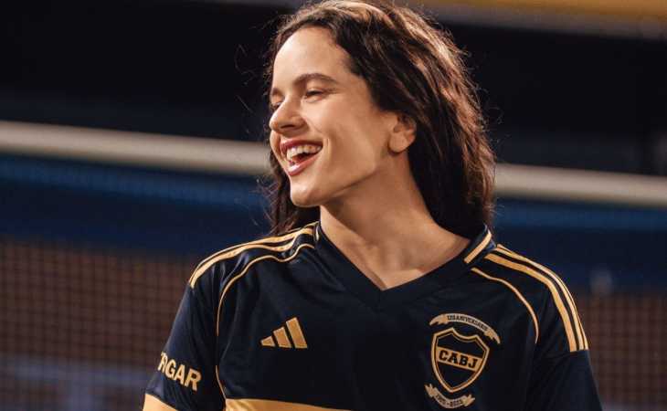 ¿Nace una cábala? Otra reconocida artista visitó La Bombonera antes del Boca-Argentinos