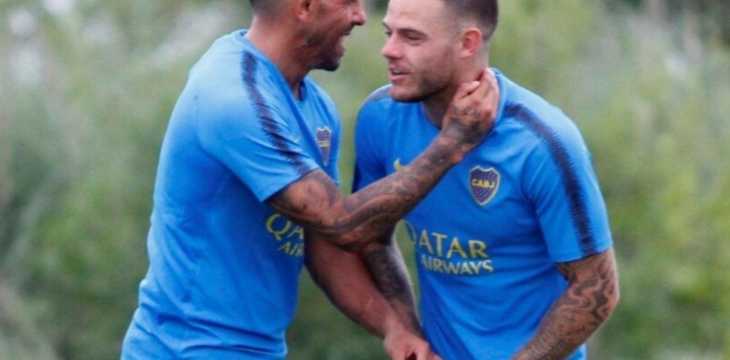 Nández, a las piñas con Tevez: el video que sorprende en Boca
