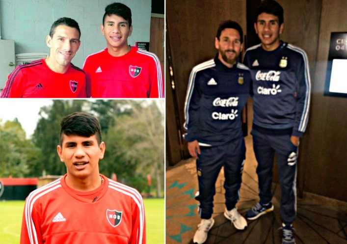 Nicolás Castro, el juvenil que Boca le sopló a Newells