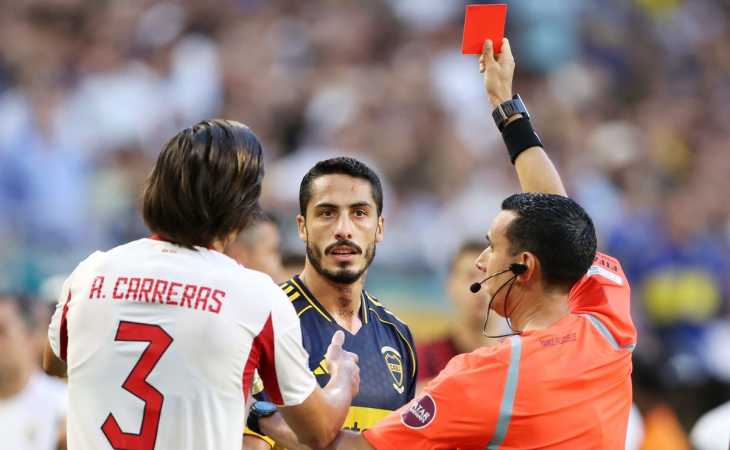 Nicolás Figal habló de su expulsión ante Benfica: “Entré al vestuario y...”