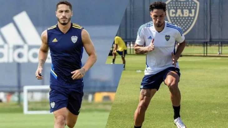 Nicolás Figal y Bruno Valdéz, la nueva dupla central de Boca que se perfila vs. Atlético Tucumán