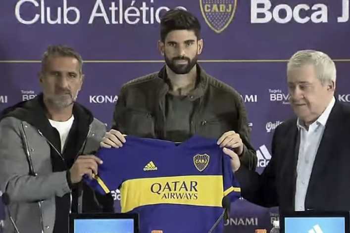 Nicolás Orsini fue presentado en Boca y recordó una anécdota relacionada al histórico mechón rubio de Palermo