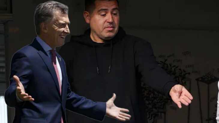 No lo había hecho antes: Riquelme nombró por primera vez a Macri e Ibarra