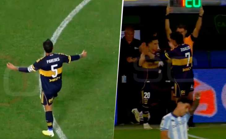 No se vio en TV: el fastidio de Paredes cuando Claudio Úbeda sacó a Exequiel Zeballos