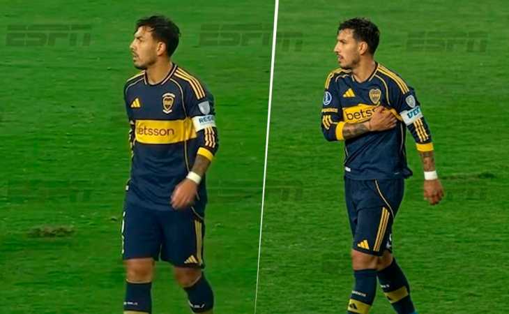 No se vio: Paredes se agarró la costilla en pleno partido y luego reveló cómo está de su lesión