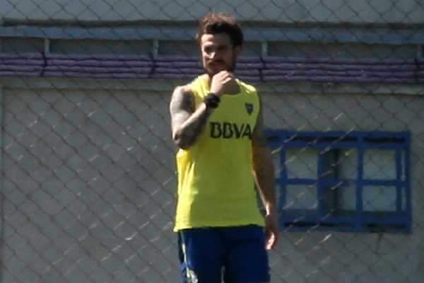Osvaldo cumplió su primer entrenamiento en Boca Juniors