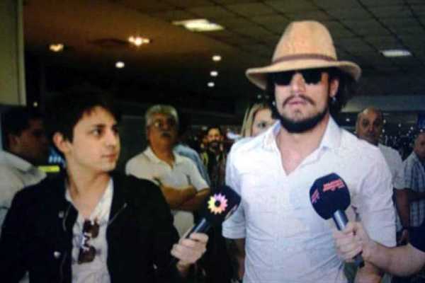 Osvaldo llegó al país pero no habló con la prensa