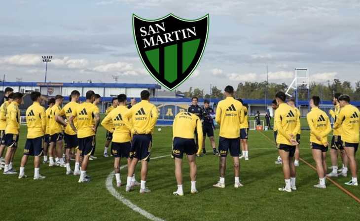 Otra salida: sin lugar en Boca, Sebastián Díaz Robles se fue a San Martín de San Juan