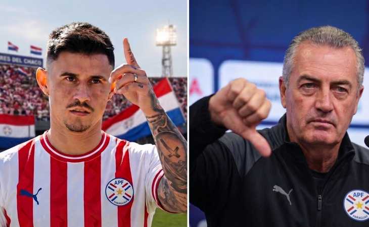 Otro golpe para Adam Bareiro: Alfaro no lo llevaría al Mundial